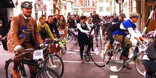 Sprinten forpurret af champagne
